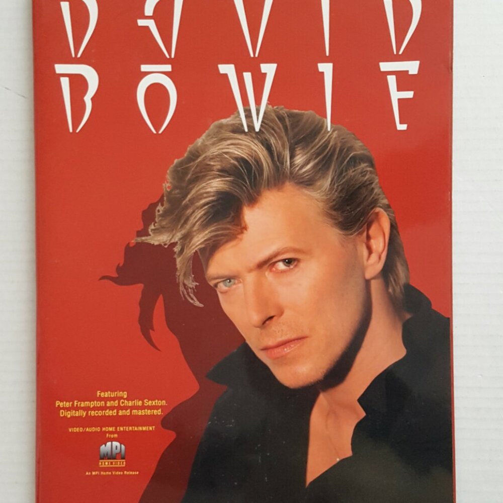 DAVID BOWIE GLASS SPIDER Promo Poster MINT LARGE 12" X 17" MPI Video 1988 RARE